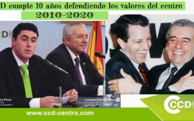 Coalición de Centro Democrático cumple 10 años